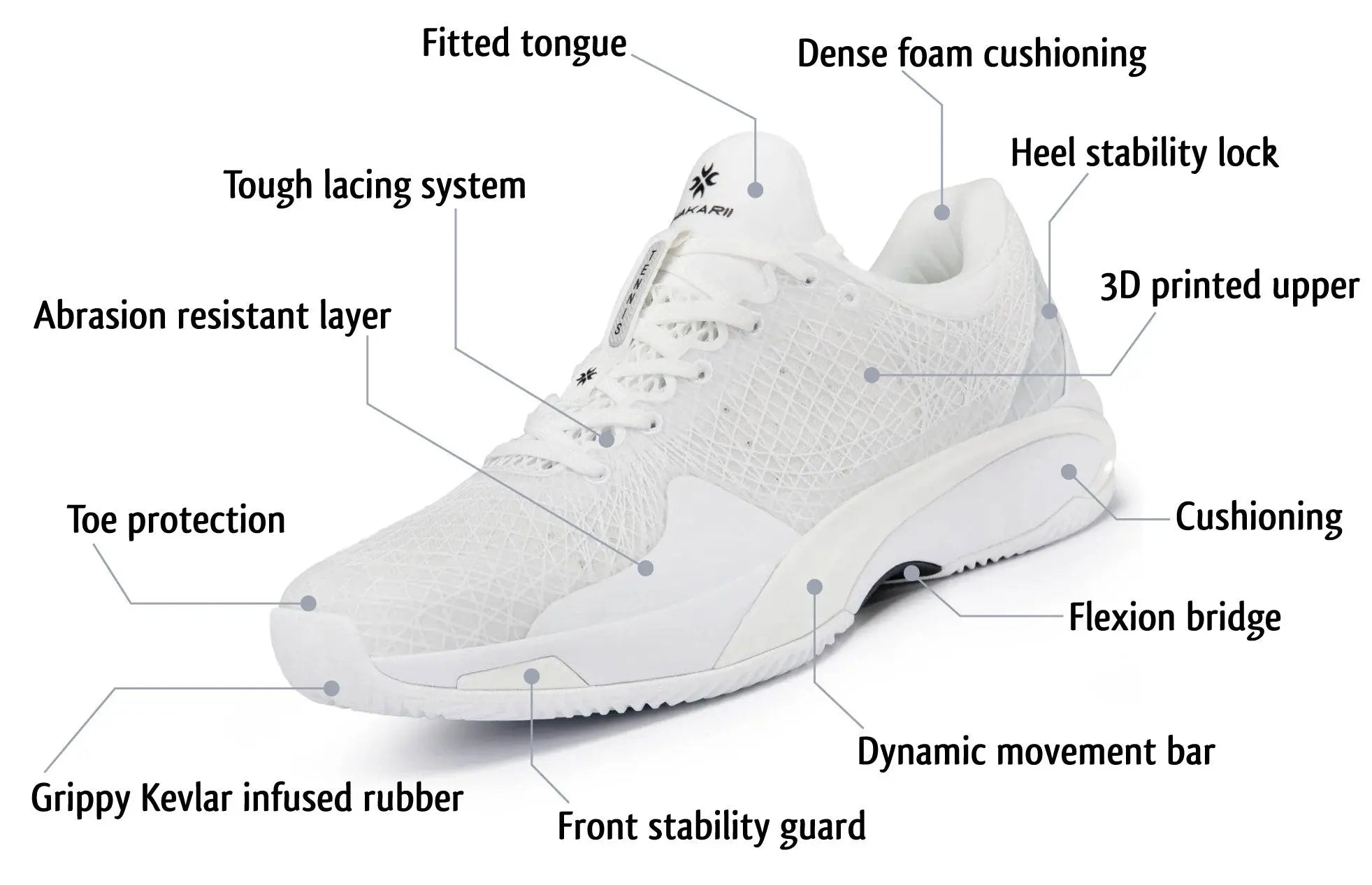 Shakarii Padel Shoe Shakarii